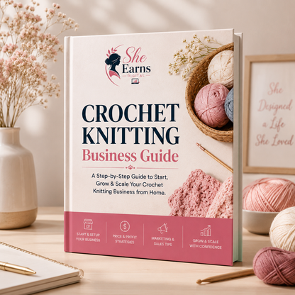 Start a Crochet Business From Home - Digital PDF Guide